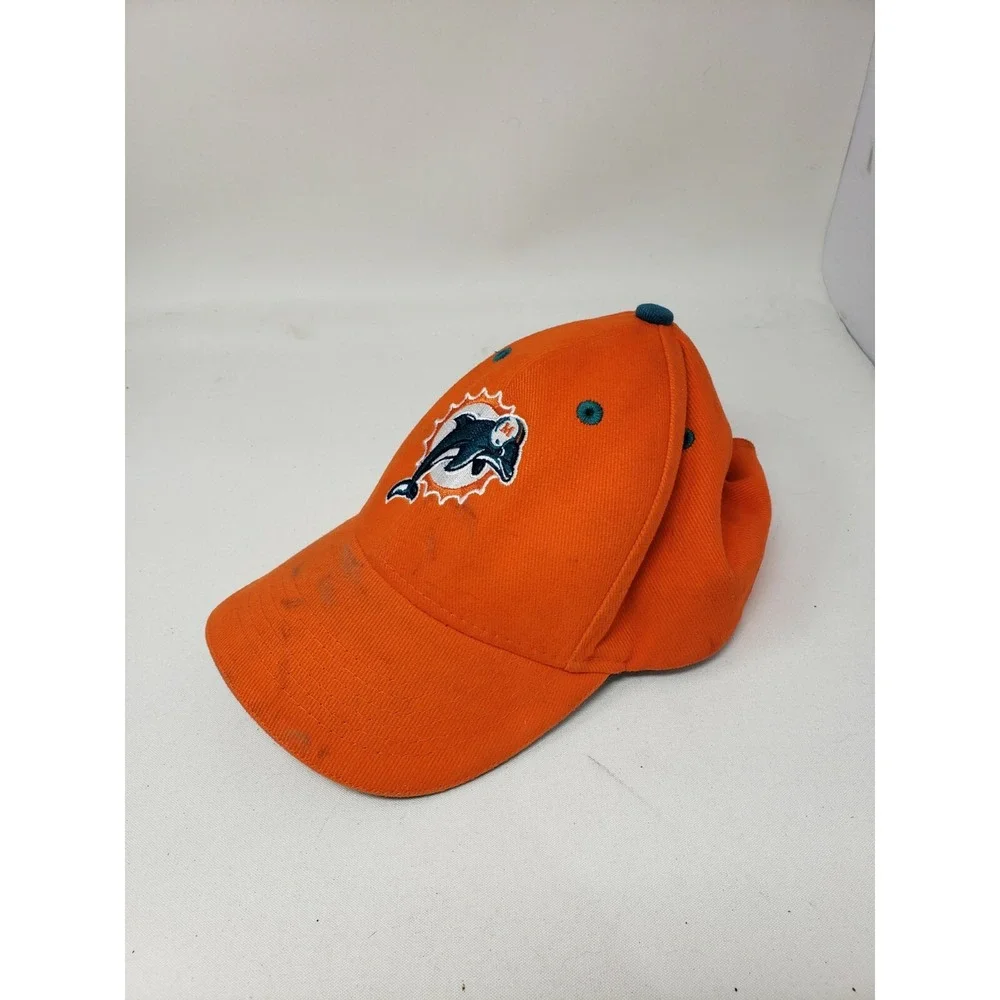 MIAMI DOLPHINS NFL‎ Team Apparel On Field Adult Orange Hat Cap